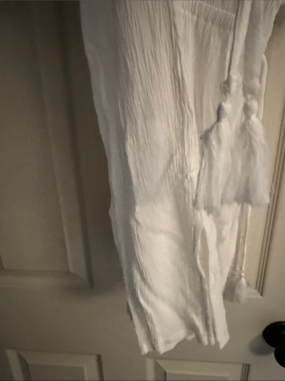 NWOT Kona Sol White Women's Beach Coverup With Embroidery